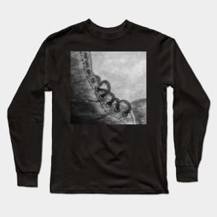 Boot Marker Drawing Long Sleeve T-Shirt